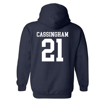 South Alabama - NCAA Baseball : Charlie Cassingham - Classic Shersey Hooded Sweatshirt-1