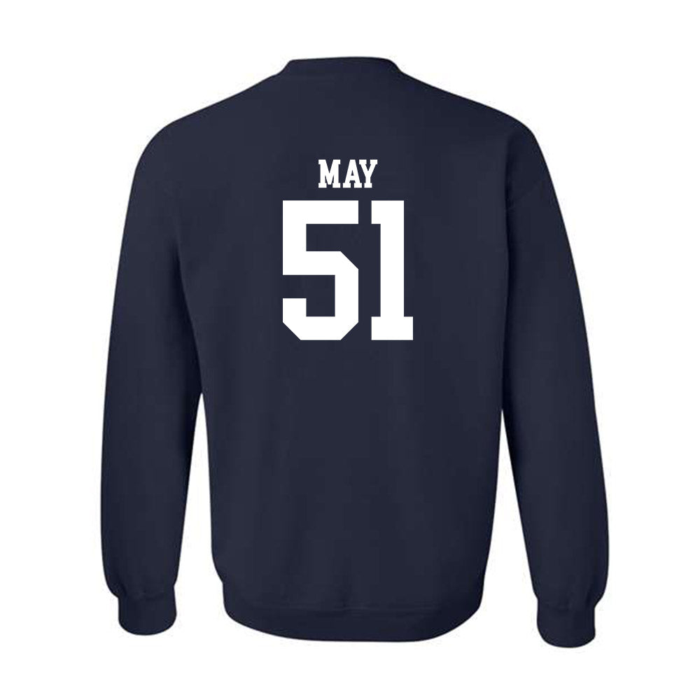 South Alabama - NCAA Football : Jordan May - Classic Shersey Crewneck Sweatshirt-1