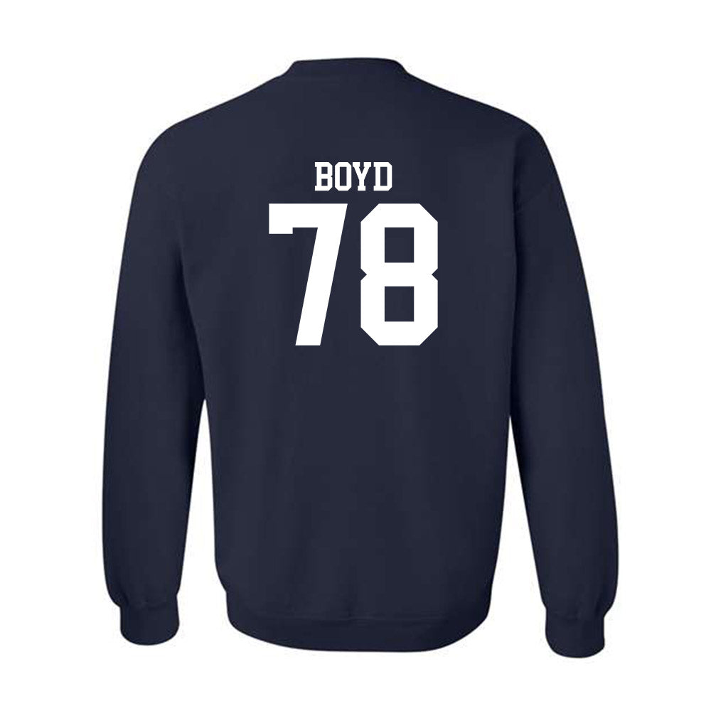 South Alabama - NCAA Football : Noah Boyd - Classic Shersey Crewneck Sweatshirt-1