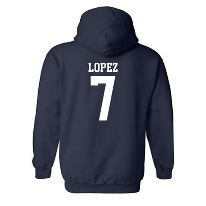 South Alabama - NCAA Football : Gio Lopez - Classic Shersey Hooded Sweatshirt-1