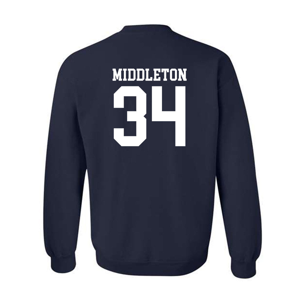 South Alabama - NCAA Baseball : Jake Middleton - Classic Shersey Crewneck Sweatshirt-1