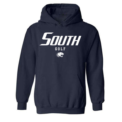 South Alabama - NCAA Men's Golf : Eli Mitchell - Classic Shersey Hooded Sweatshirt-0