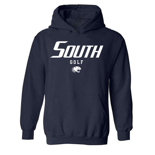 South Alabama - NCAA Men's Golf : Easton Haworth - Classic Shersey Hooded Sweatshirt-0