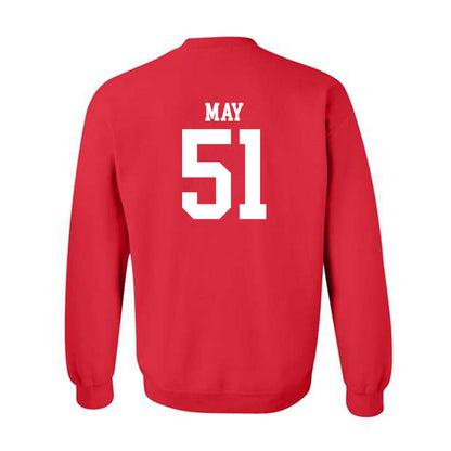 South Alabama - NCAA Football : Jordan May - Classic Shersey Crewneck Sweatshirt-1