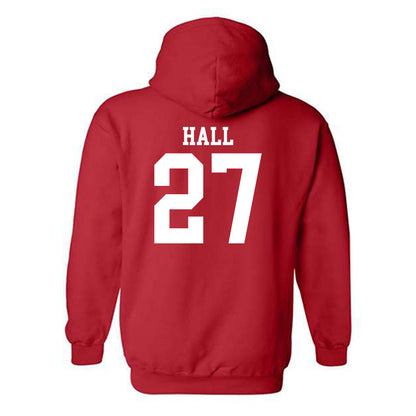 South Alabama - NCAA Football : Zech Hall - Classic Shersey Hooded Sweatshirt-1