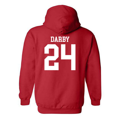 South Alabama - NCAA Football : Damyrion Darby - Classic Shersey Hooded Sweatshirt-1