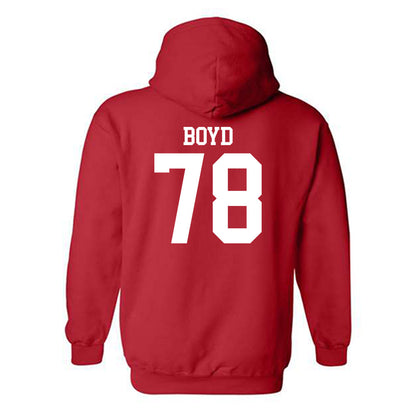 South Alabama - NCAA Football : Noah Boyd - Classic Shersey Hooded Sweatshirt-1