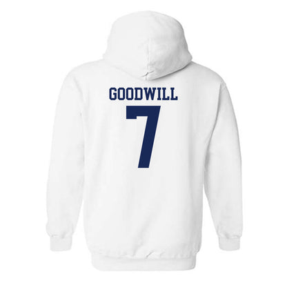 South Alabama - NCAA Football : Ty Goodwill - Classic Shersey Hooded Sweatshirt-1