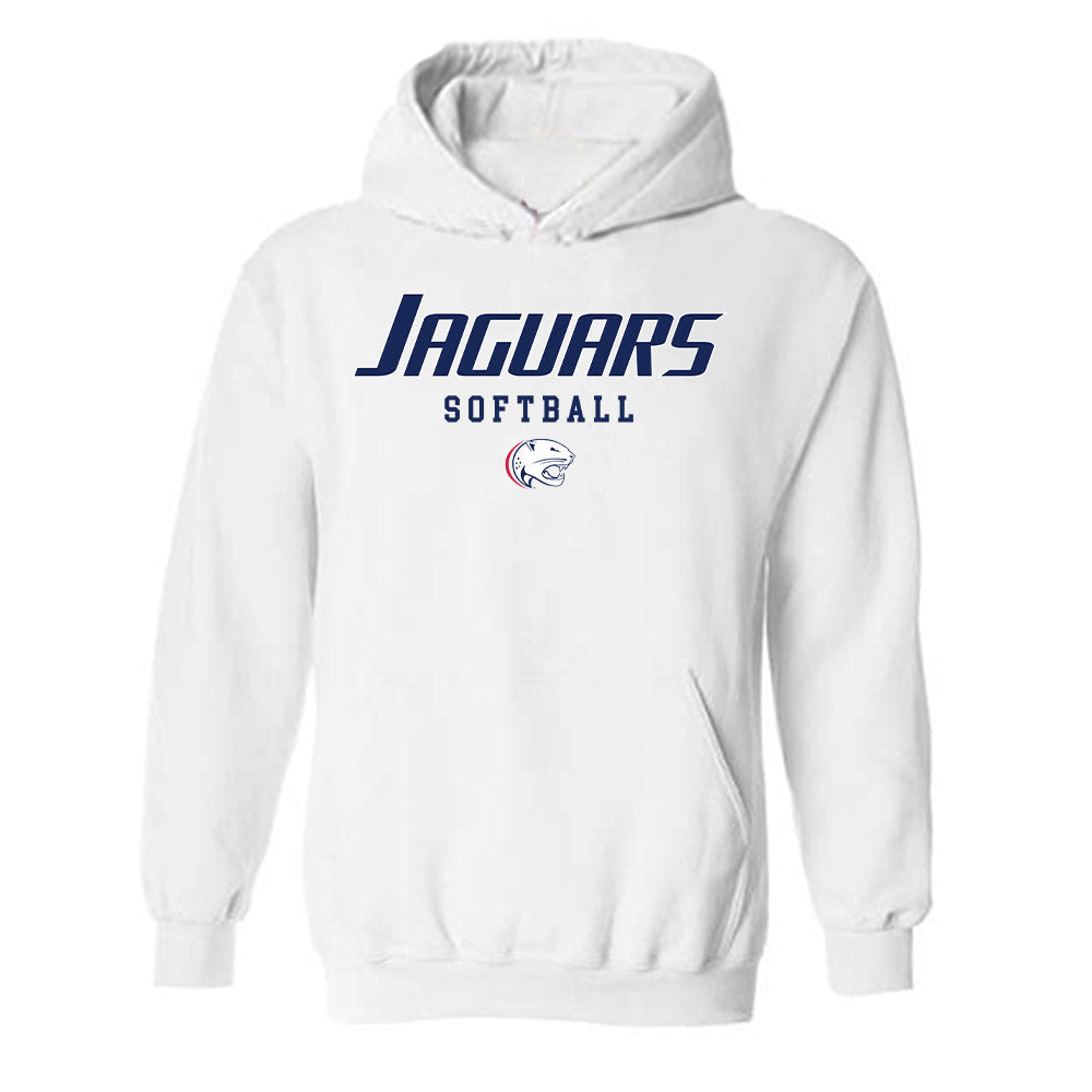 South Alabama - NCAA Softball : Kylee Savant - Classic Shersey Hooded Sweatshirt-0
