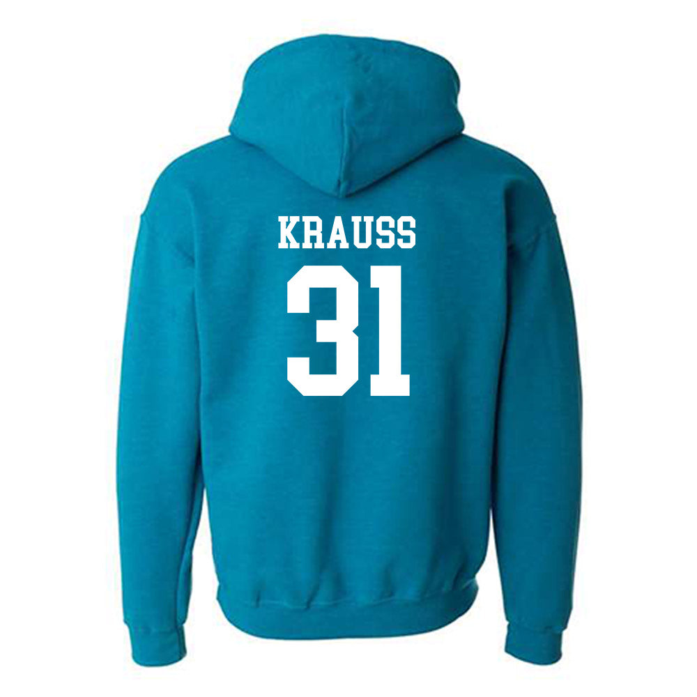 Coastal Carolina - NCAA Women's Lacrosse : Erica Krauss - Classic Shersey Hooded Sweatshirt-1
