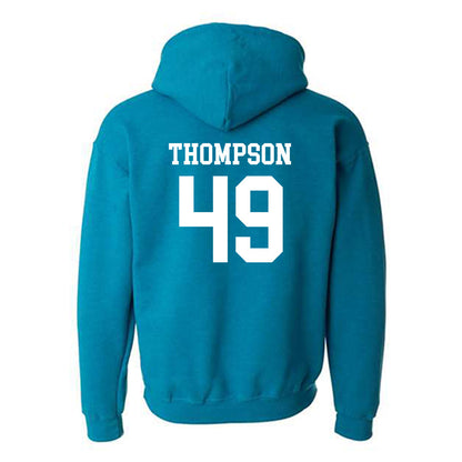 Coastal Carolina - NCAA Football : Shaikh Thompson - Classic Shersey Hooded Sweatshirt-1