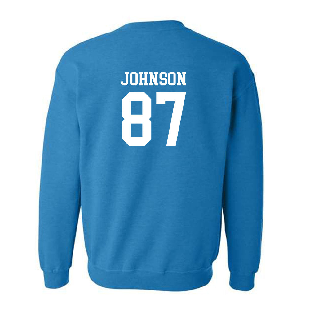 Coastal Carolina - NCAA Football : Jayden Johnson - Classic Shersey Crewneck Sweatshirt-1