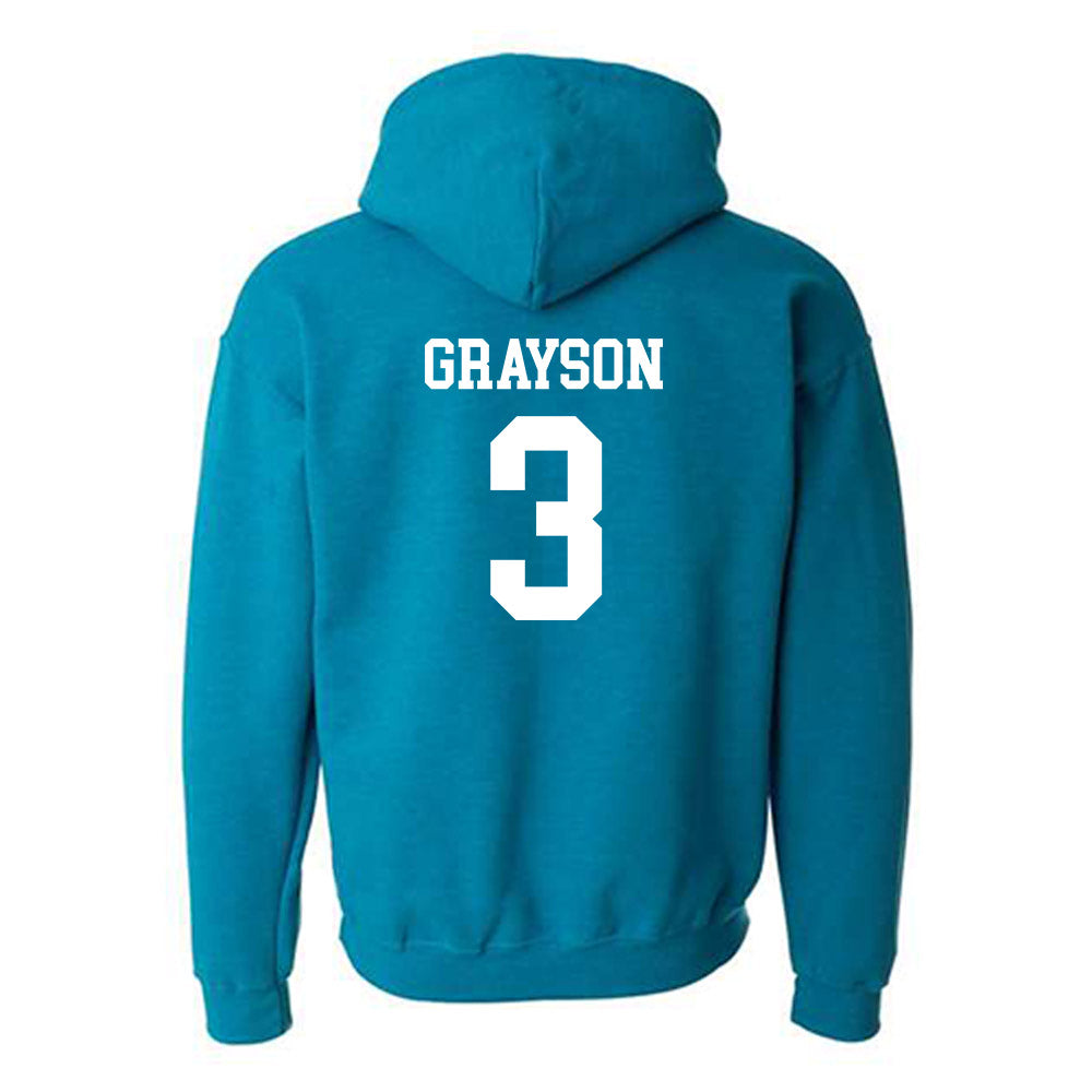Coastal Carolina - NCAA Football : Ryan Grayson - Classic Shersey Hooded Sweatshirt-1