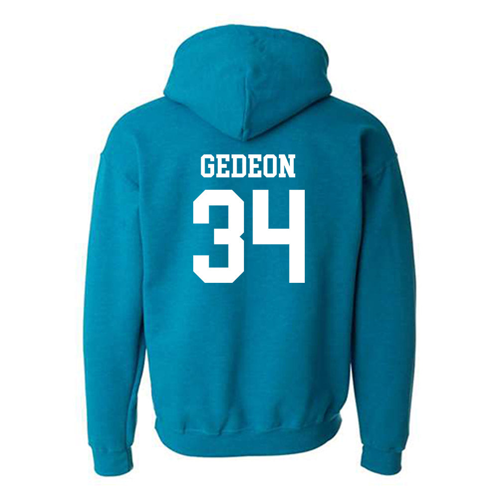 Coastal Carolina - NCAA Football : Wyatt Gedeon - Classic Shersey Hooded Sweatshirt-1