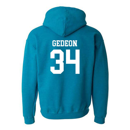 Coastal Carolina - NCAA Football : Wyatt Gedeon - Classic Shersey Hooded Sweatshirt-1