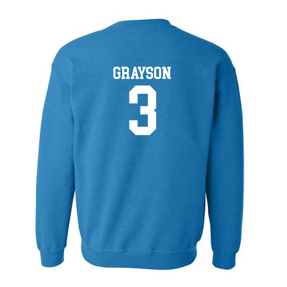 Coastal Carolina - NCAA Football : Ryan Grayson - Classic Shersey Crewneck Sweatshirt-1