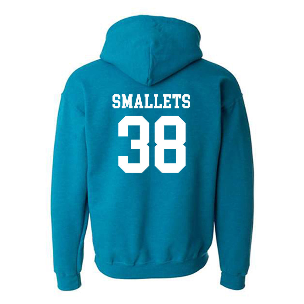 Coastal Carolina - NCAA Baseball : Jackson Smallets - Classic Shersey Hooded Sweatshirt-1