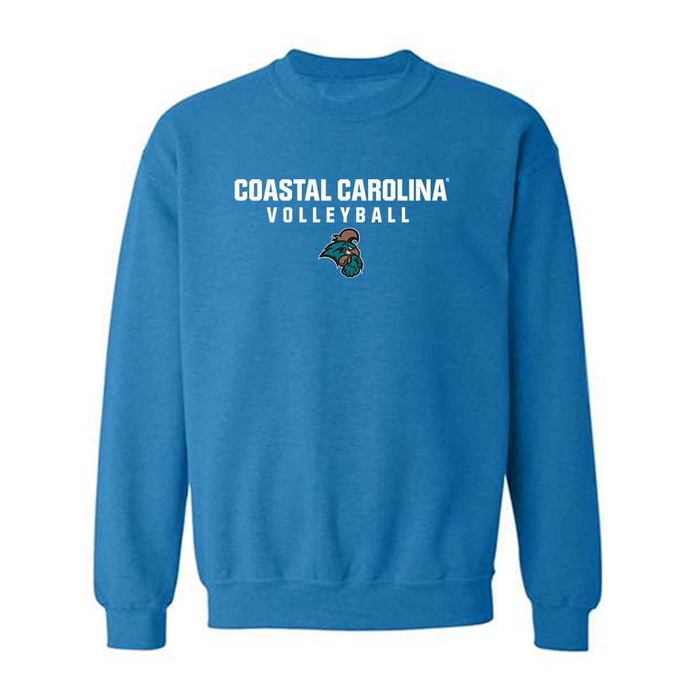 Coastal Carolina - NCAA Women's Volleyball : Julia Rivera - Classic Shersey Crewneck Sweatshirt-0