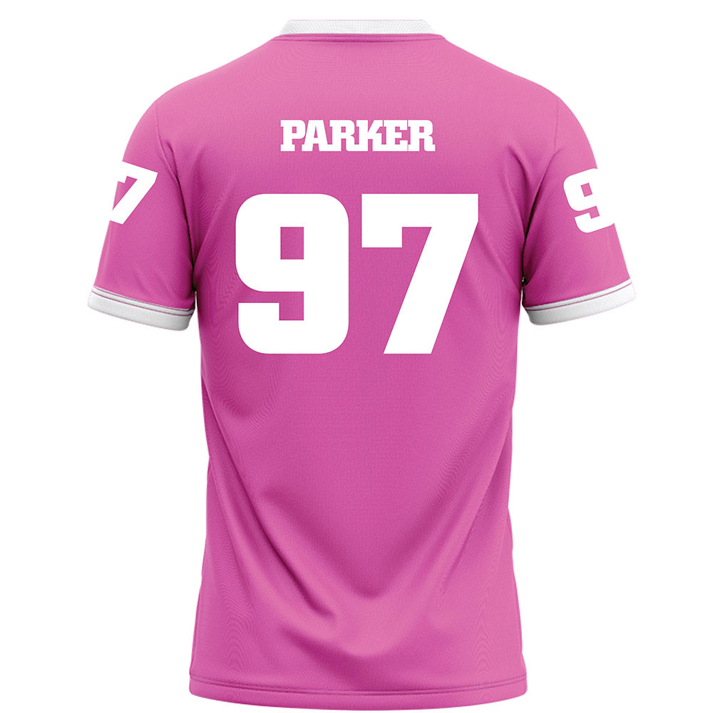 UTC - NCAA Football : Xavier Parker - Pink Football Jersey-1