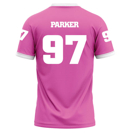 UTC - NCAA Football : Xavier Parker - Pink Football Jersey-1