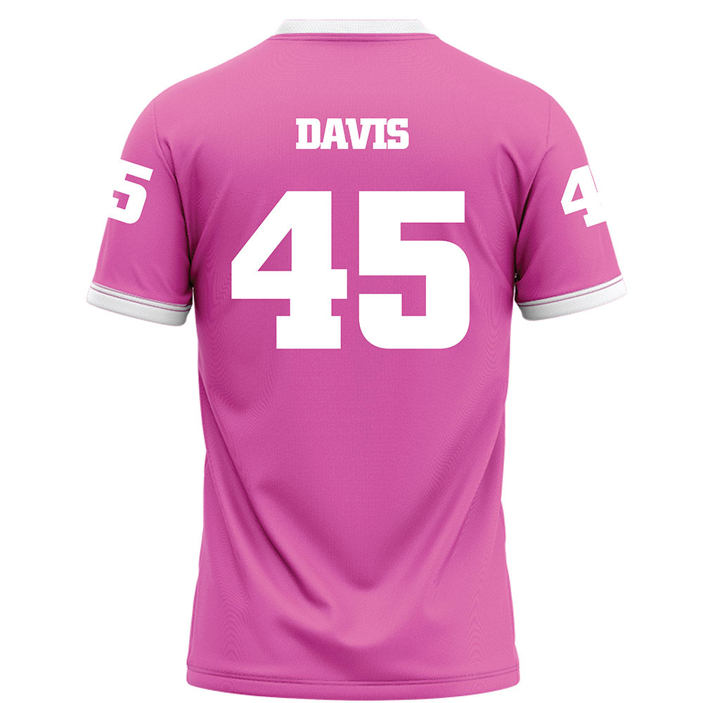 UTC - NCAA Football : Dacian Davis - Pink Football Jersey-1