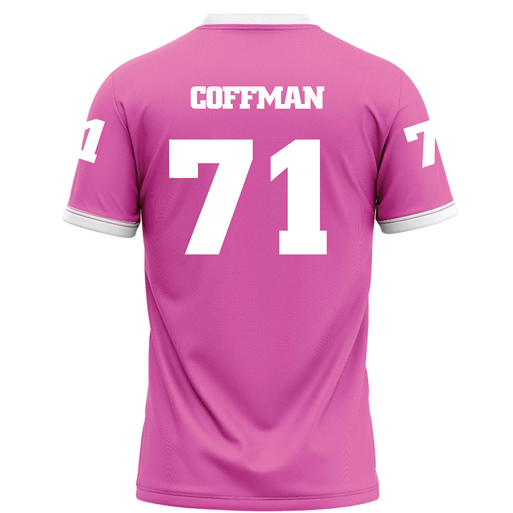 UTC - NCAA Football : Connor Coffman - Pink Football Jersey-1
