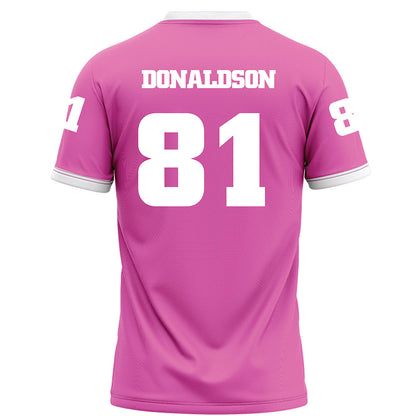 UTC - NCAA Football : Brohns Donaldson - Pink Football Jersey-1