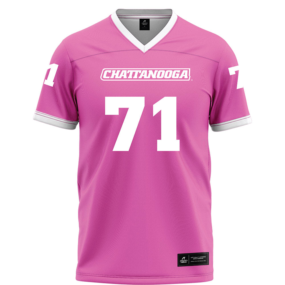 UTC - NCAA Football : Connor Coffman - Pink Football Jersey-0