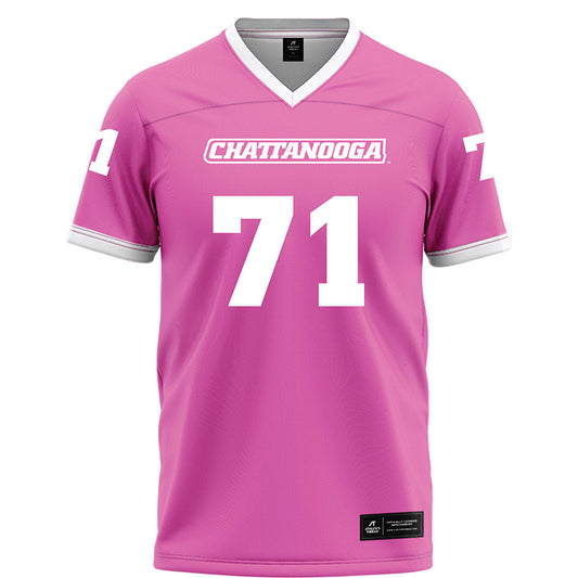 UTC - NCAA Football : Connor Coffman - Pink Football Jersey-0