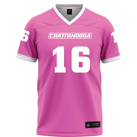 UTC - NCAA Football : Heath Jehu - Pink Football Jersey-0