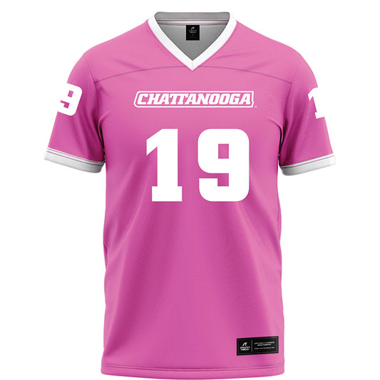 UTC - NCAA Football : Jeremiah Batiste - Pink Football Jersey-0