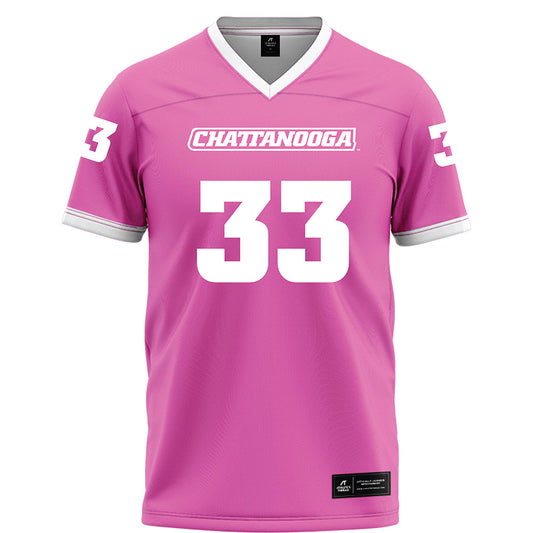 UTC - NCAA Football : Jestin Gilmore - Pink Football Jersey