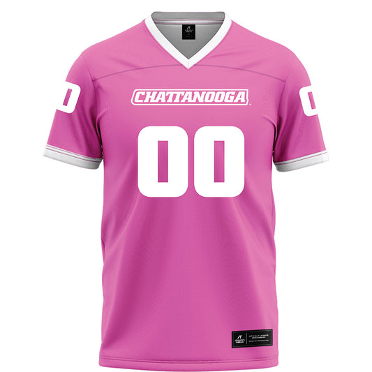 UTC - NCAA Football : Hamilton Black - Pink Football Jersey-0