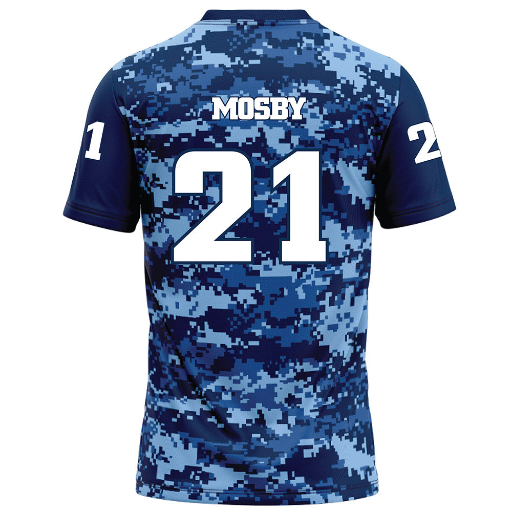 UTC - NCAA Football : Jaylen Mosby - Navy Blue Camo Football Jersey-1