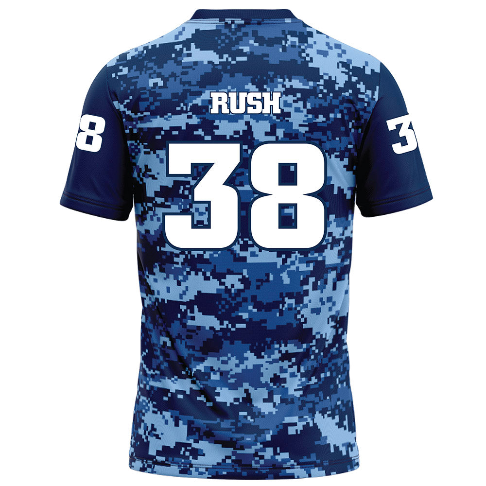 UTC - NCAA Football : Jayden Rush - Navy Blue Camo Football Jersey-1