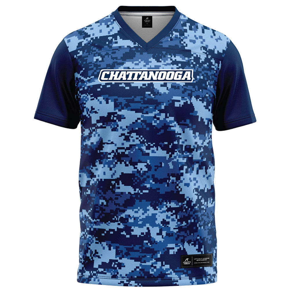 UTC - NCAA Football : - Navy Blue Camo Football Jersey-0