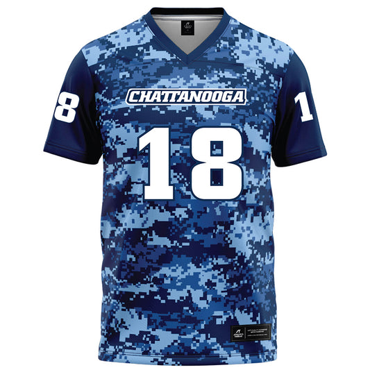 UTC - NCAA Football : Treyvon Hobbs - Navy Blue Camo Football Jersey