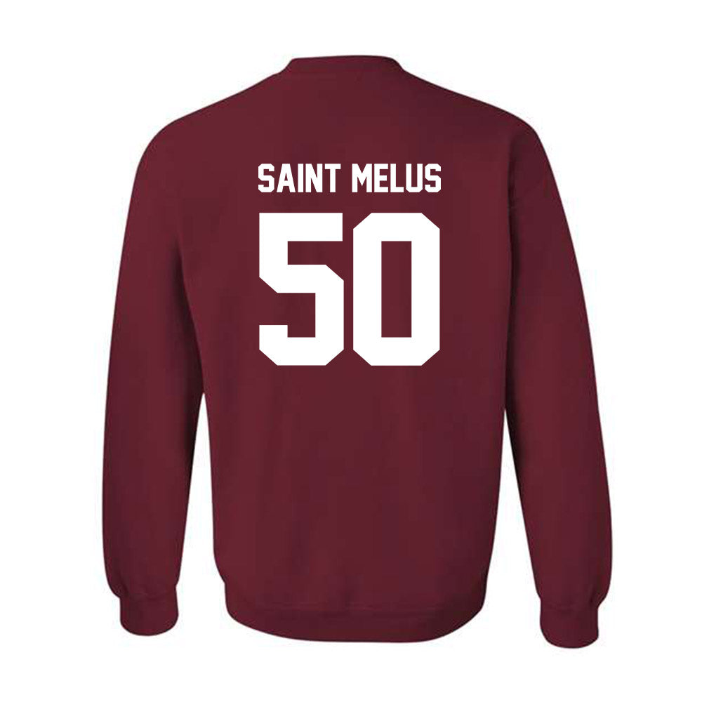 NCCU - NCAA Football : Holly Saint Melus - Classic Shersey Crewneck Sweatshirt-1