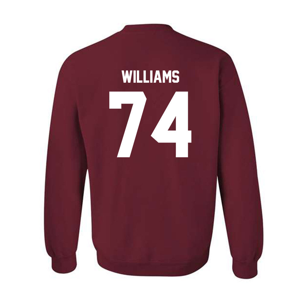 NCCU - NCAA Football : Kerwin Williams - Classic Shersey Crewneck Sweatshirt-1