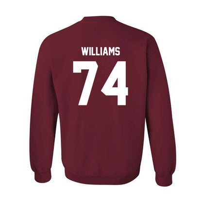 NCCU - NCAA Football : Kerwin Williams - Classic Shersey Crewneck Sweatshirt-1
