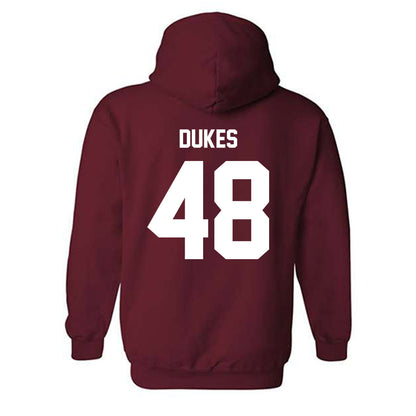 NCCU - NCAA Football : Jahzir Dukes - Classic Shersey Hooded Sweatshirt-1