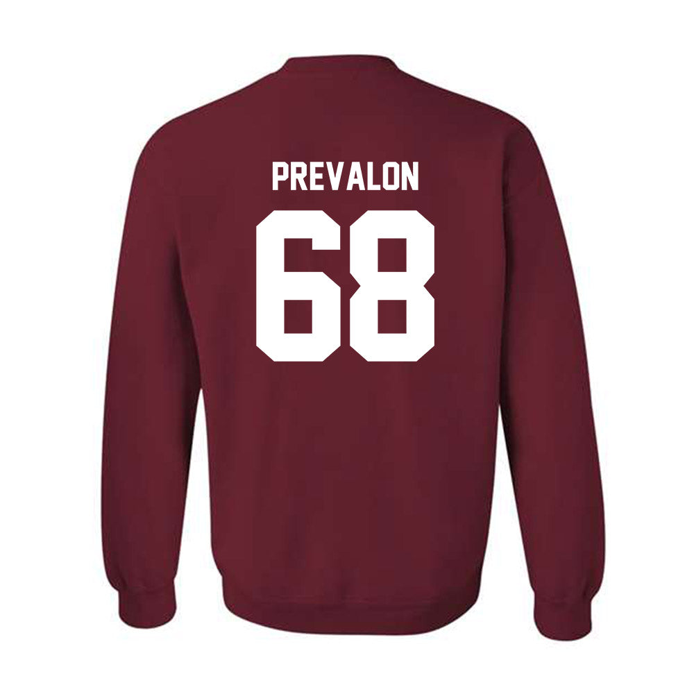 NCCU - NCAA Football : Anthony Prevalon - Classic Shersey Crewneck Sweatshirt-1