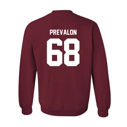 NCCU - NCAA Football : Anthony Prevalon - Classic Shersey Crewneck Sweatshirt-1