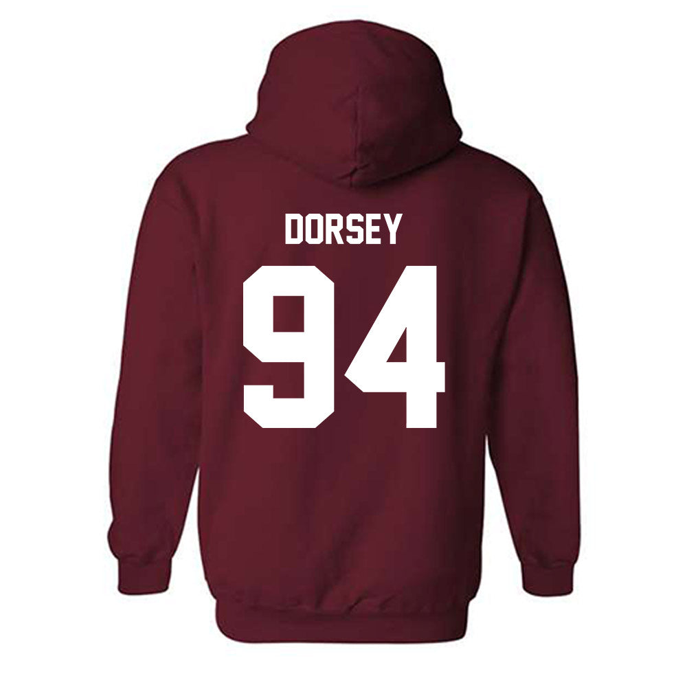 NCCU - NCAA Football : Gary Dorsey - Classic Shersey Hooded Sweatshirt-1