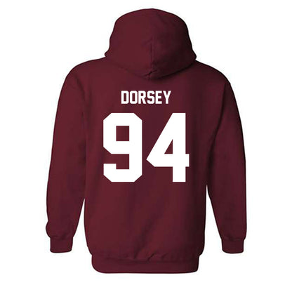 NCCU - NCAA Football : Gary Dorsey - Classic Shersey Hooded Sweatshirt-1