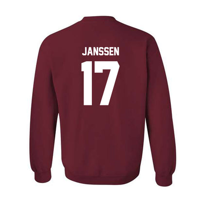 NCCU - NCAA Softball : Madeline Janssen - Classic Shersey Crewneck Sweatshirt-1
