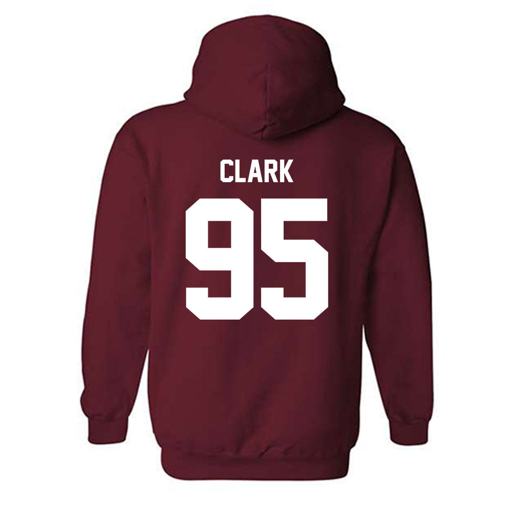 NCCU - NCAA Football : Elijah Clark - Classic Shersey Hooded Sweatshirt-1