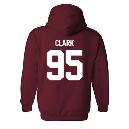 NCCU - NCAA Football : Elijah Clark - Classic Shersey Hooded Sweatshirt-1