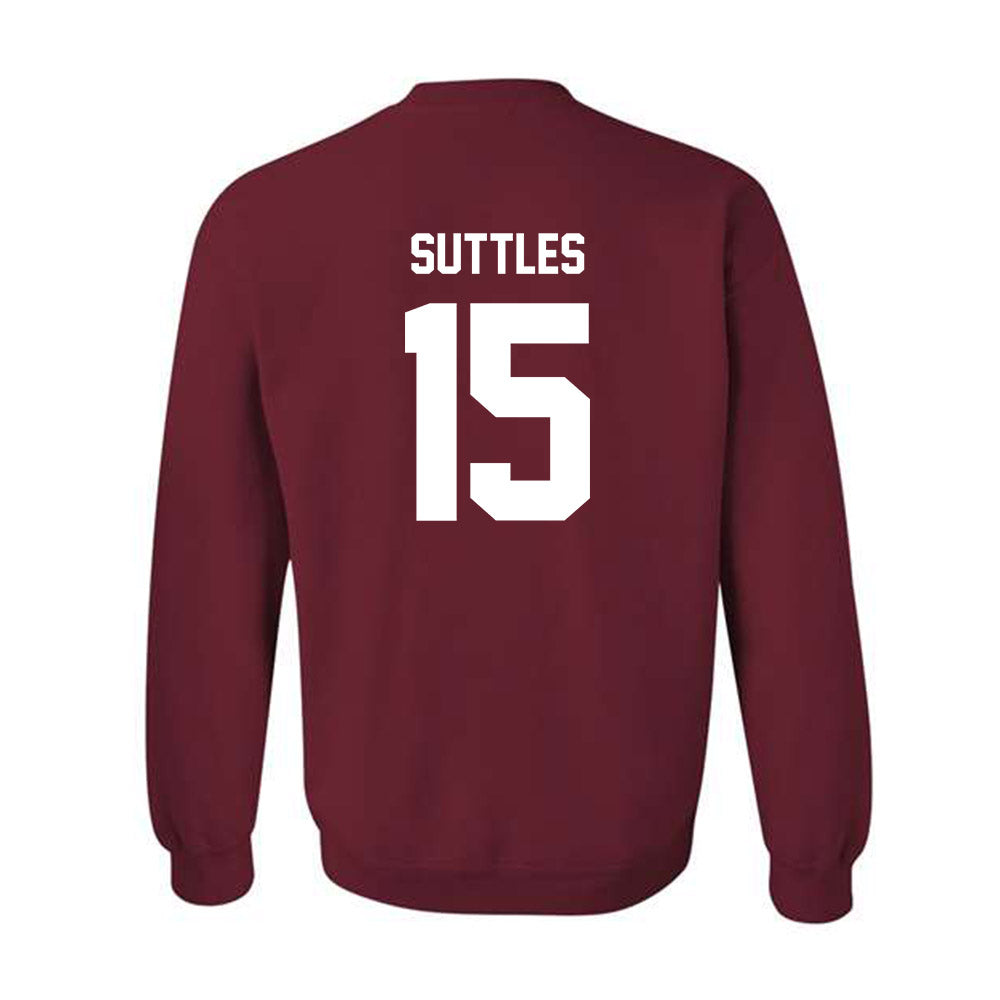 NCCU - NCAA Softball : Tyler Suttles - Classic Shersey Crewneck Sweatshirt-1