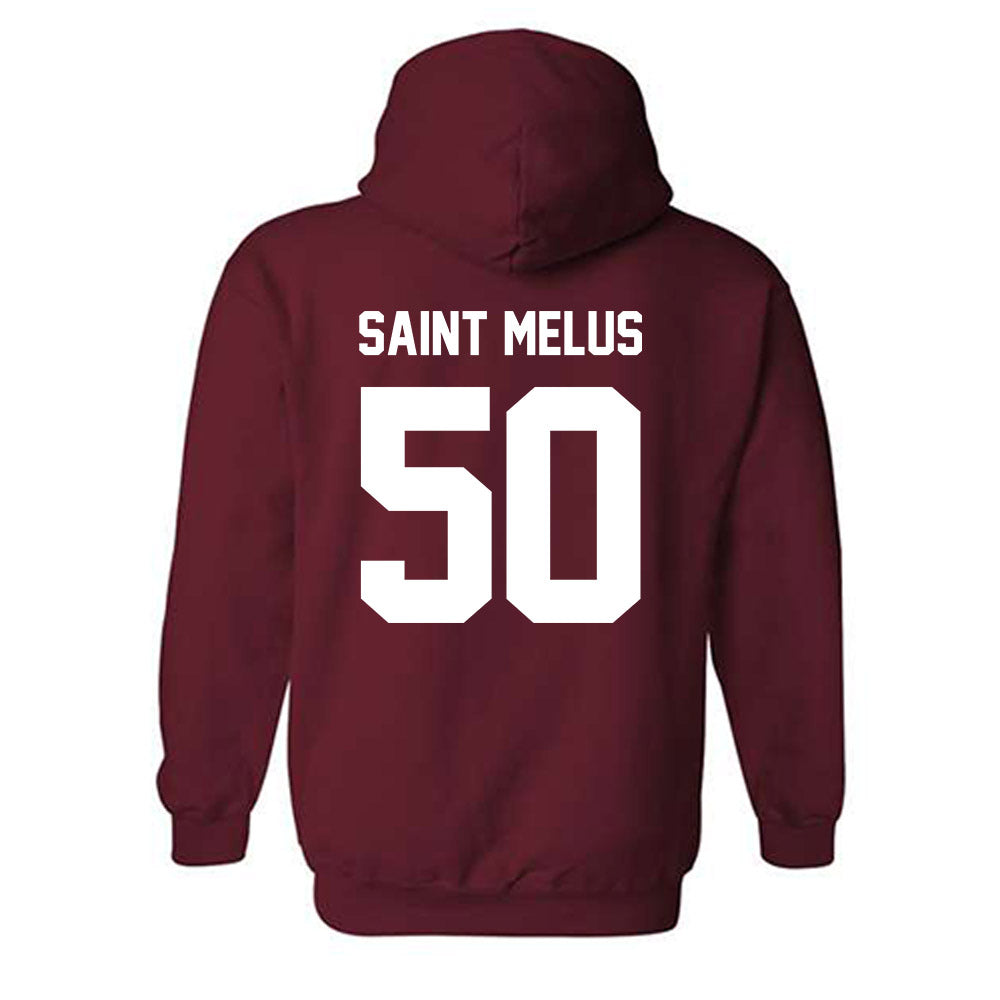 NCCU - NCAA Football : Holly Saint Melus - Classic Shersey Hooded Sweatshirt-1